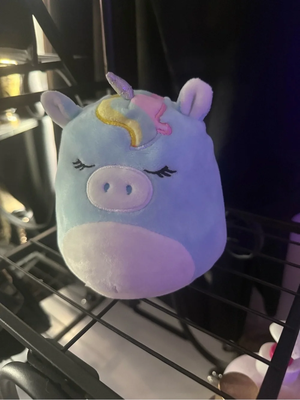 Squishmallows Pastel Pink & White Winged Panda- Unicorn flipable Plush Pet Toy